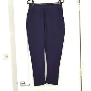 Like New Mandala Royal Purple Slim Leg 6 Pocket Scrub Pants SP / Small Petite